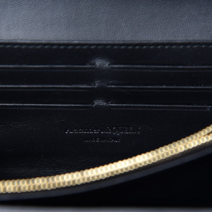 Alexander McQueen Patent Skull Wallet on Chain Black 8 of 9
