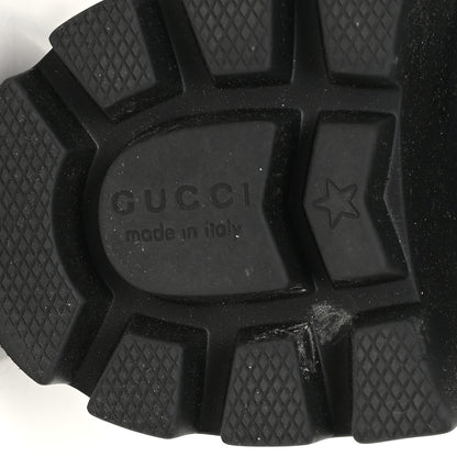 Gucci Calfskin Magnum Combat Boots 40 Black 7 of 10