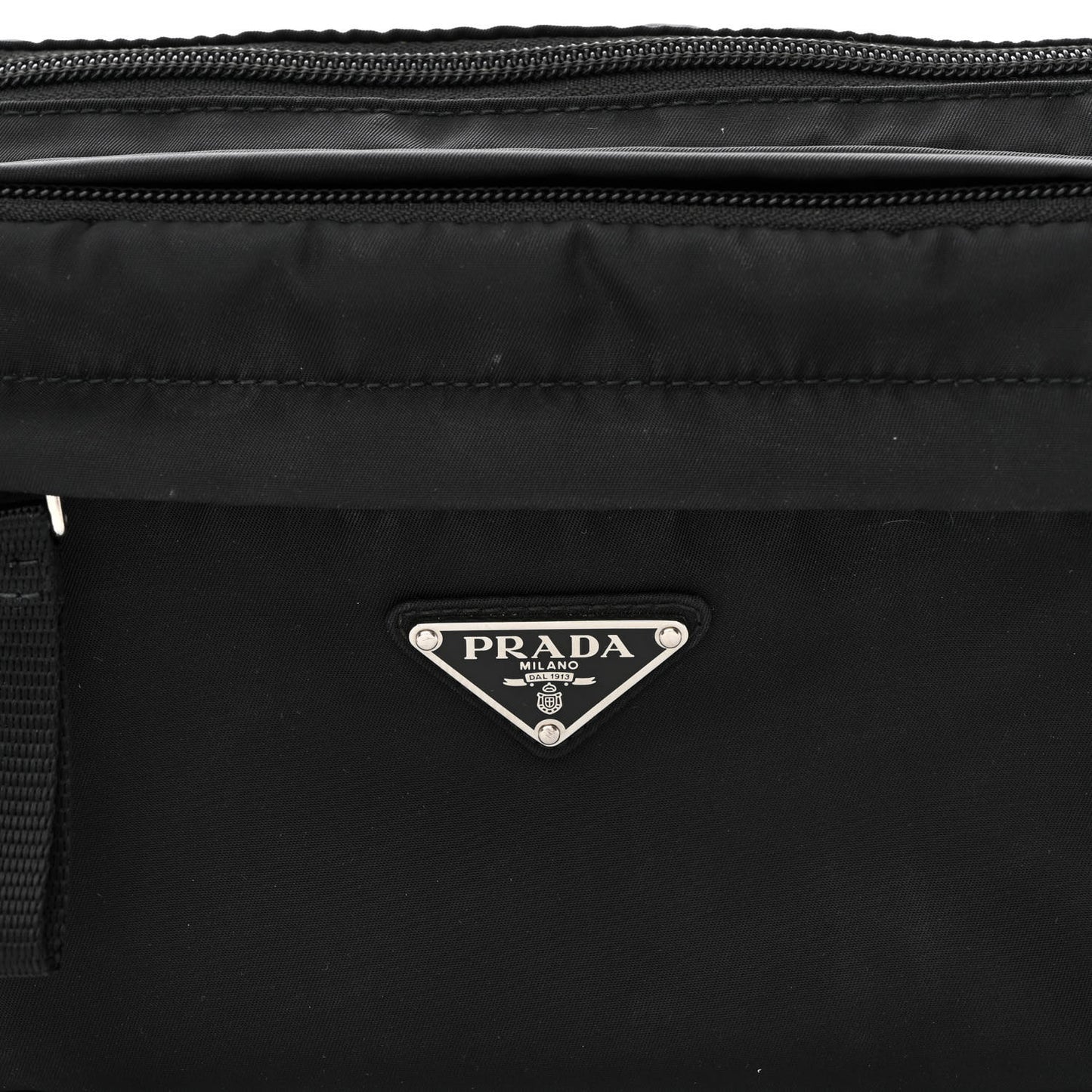 Tessuto Nylon Belt Bag Black