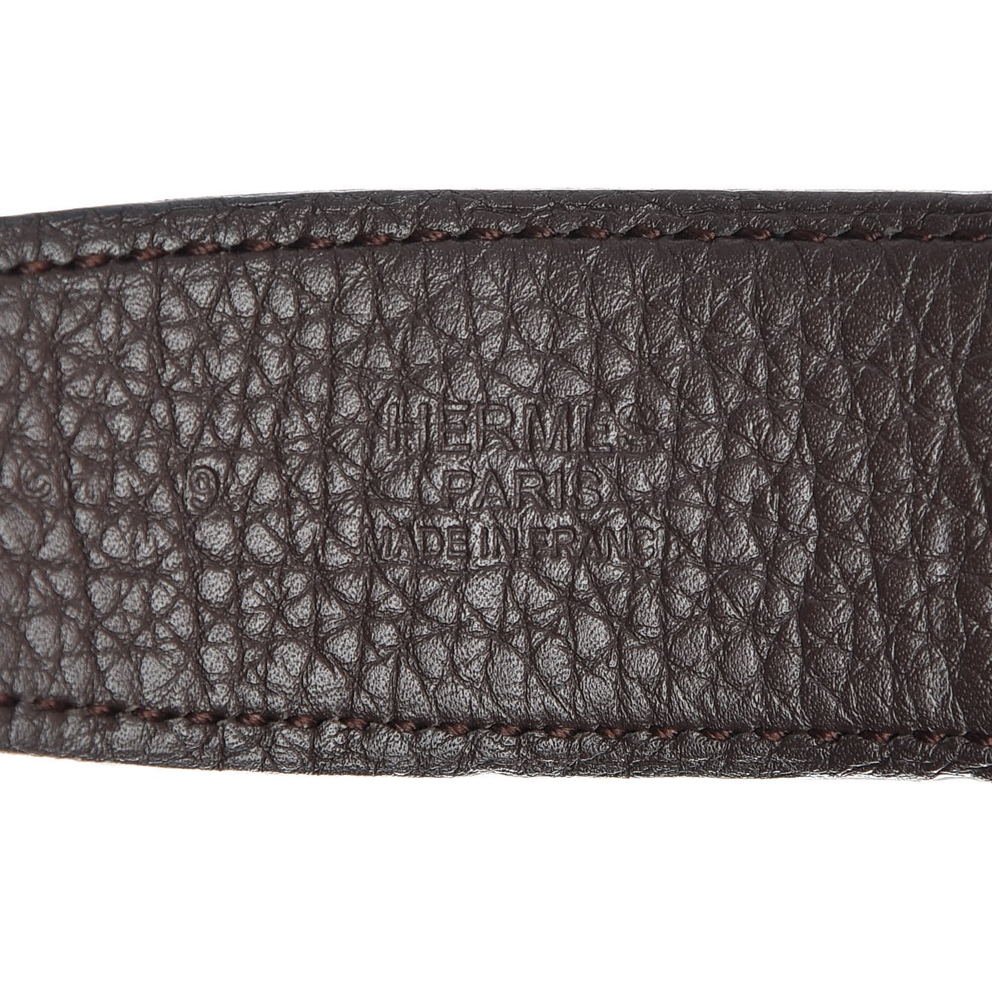 Box Togo Smile H Belt 80 Black Chocolate