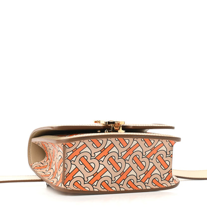 Burberry Calfskin Monogram TB Bum Bag Bright Orange 4 of 8