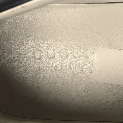 Gucci Calfskin Iridescent Logo Womens Rhyton Sneakers 38 Black 9 of 9
