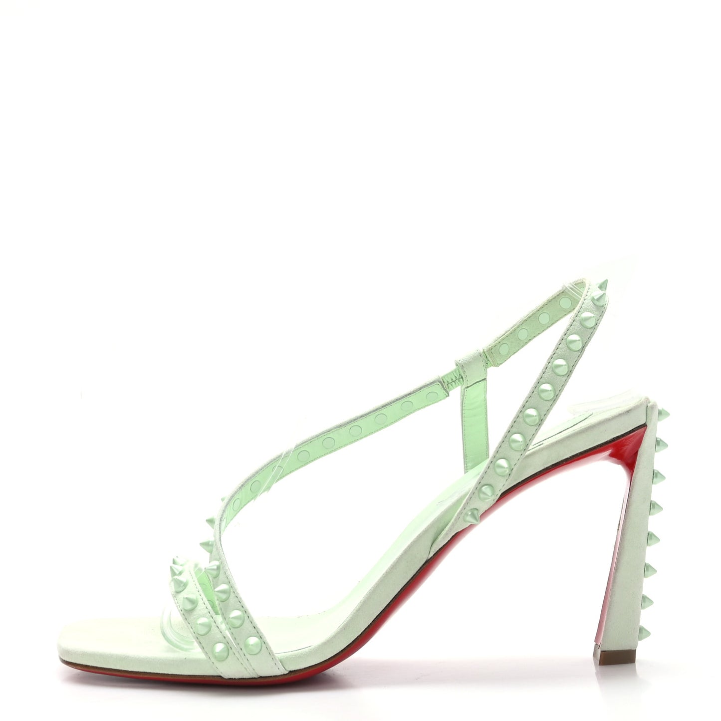 Suede Rosa Condorapik 85 Spike Sandals 38 Studio Green