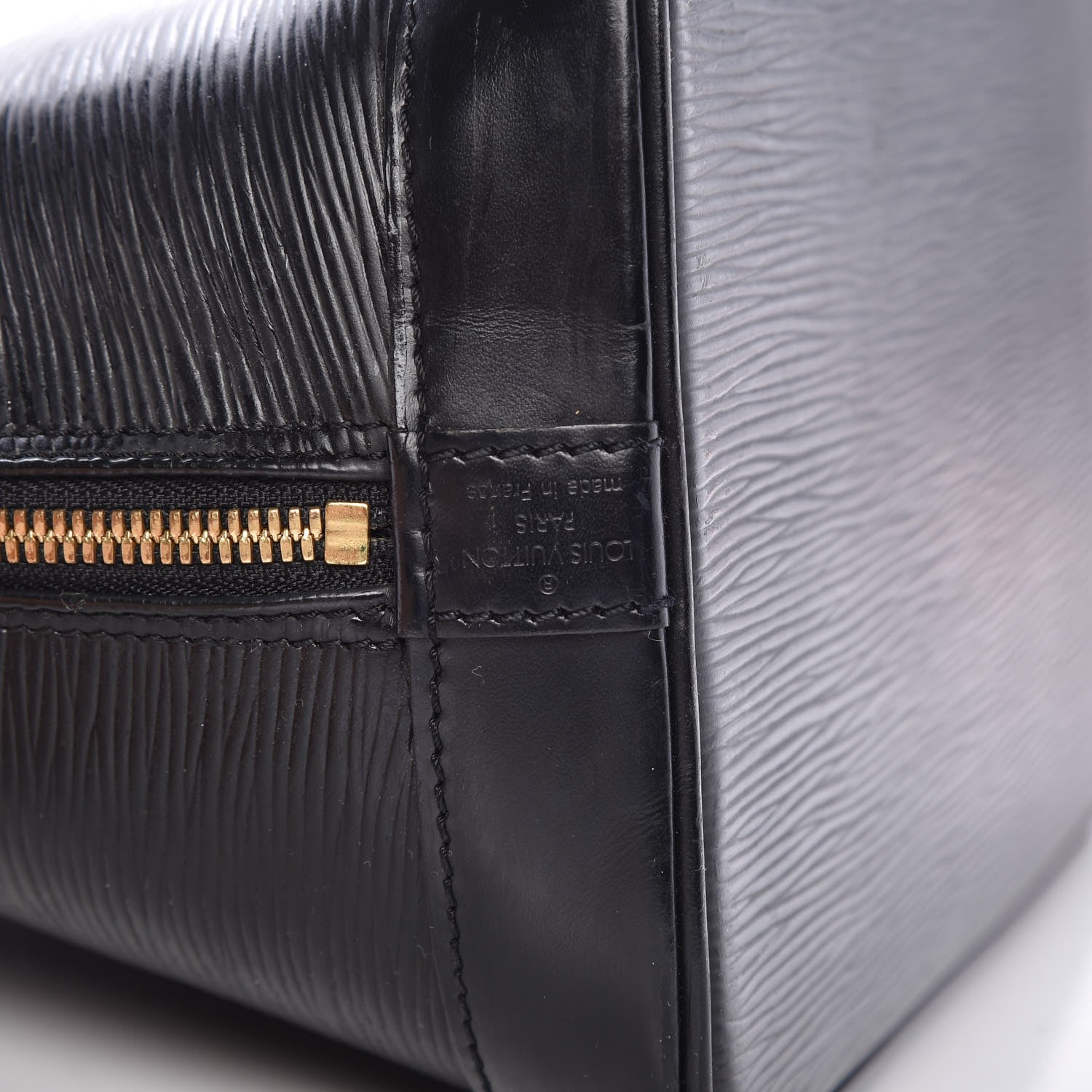 Louis Vuitton Epi Alma PM Black 13 of 17