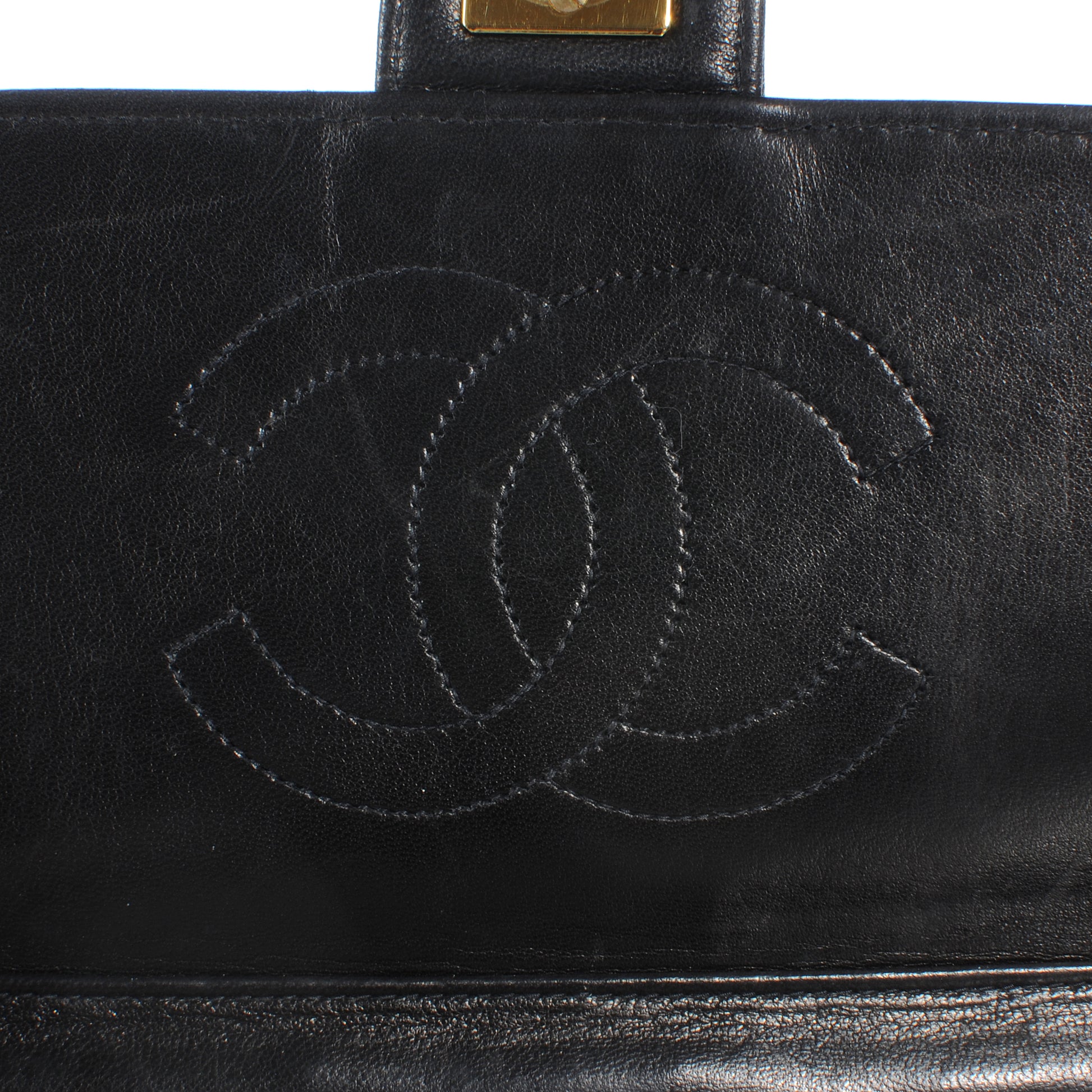 Chanel Lambskin Single Flap Black 8 of 11