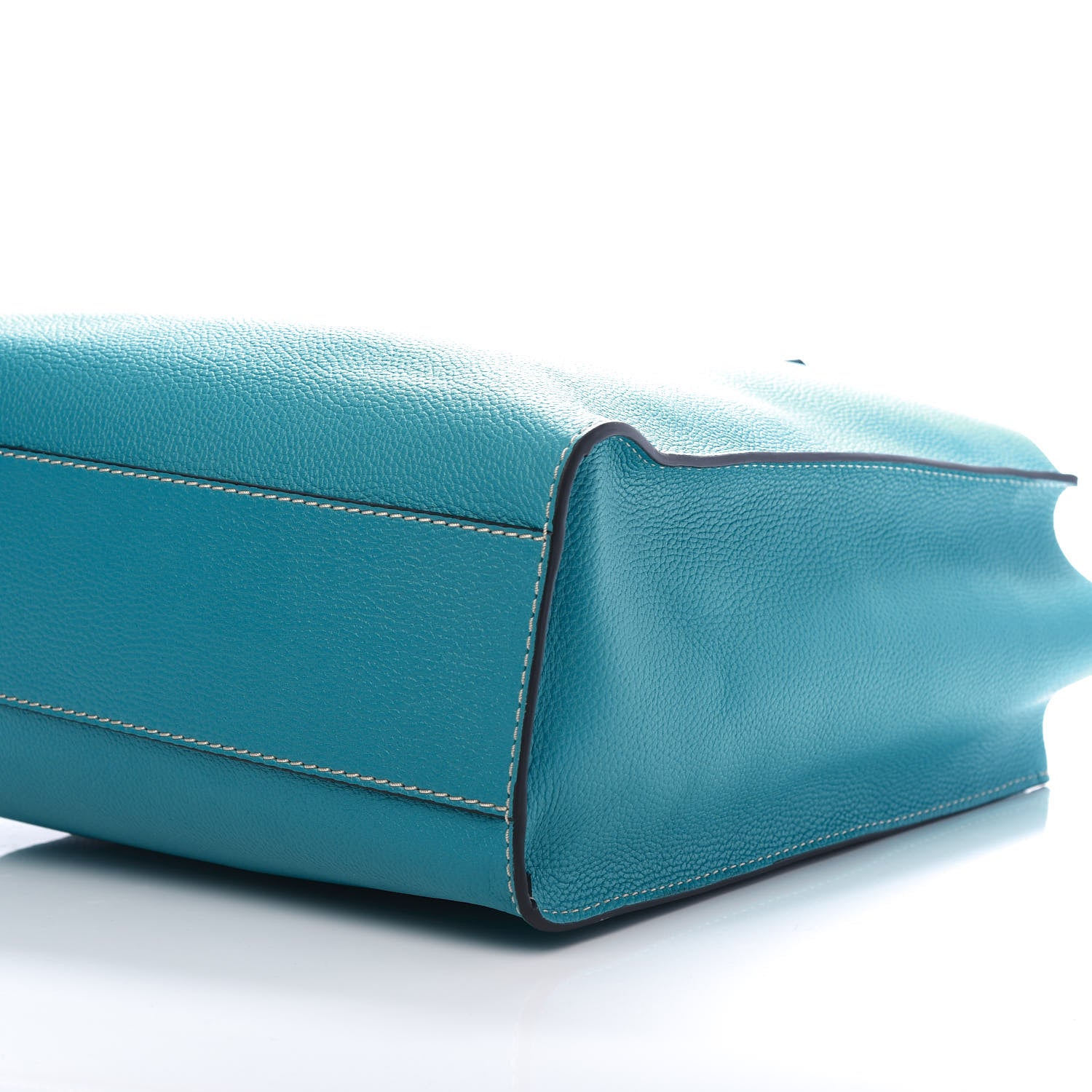 Marc Jacobs Grained Calfskin Grind Shopper Tote Blue 8 of 12