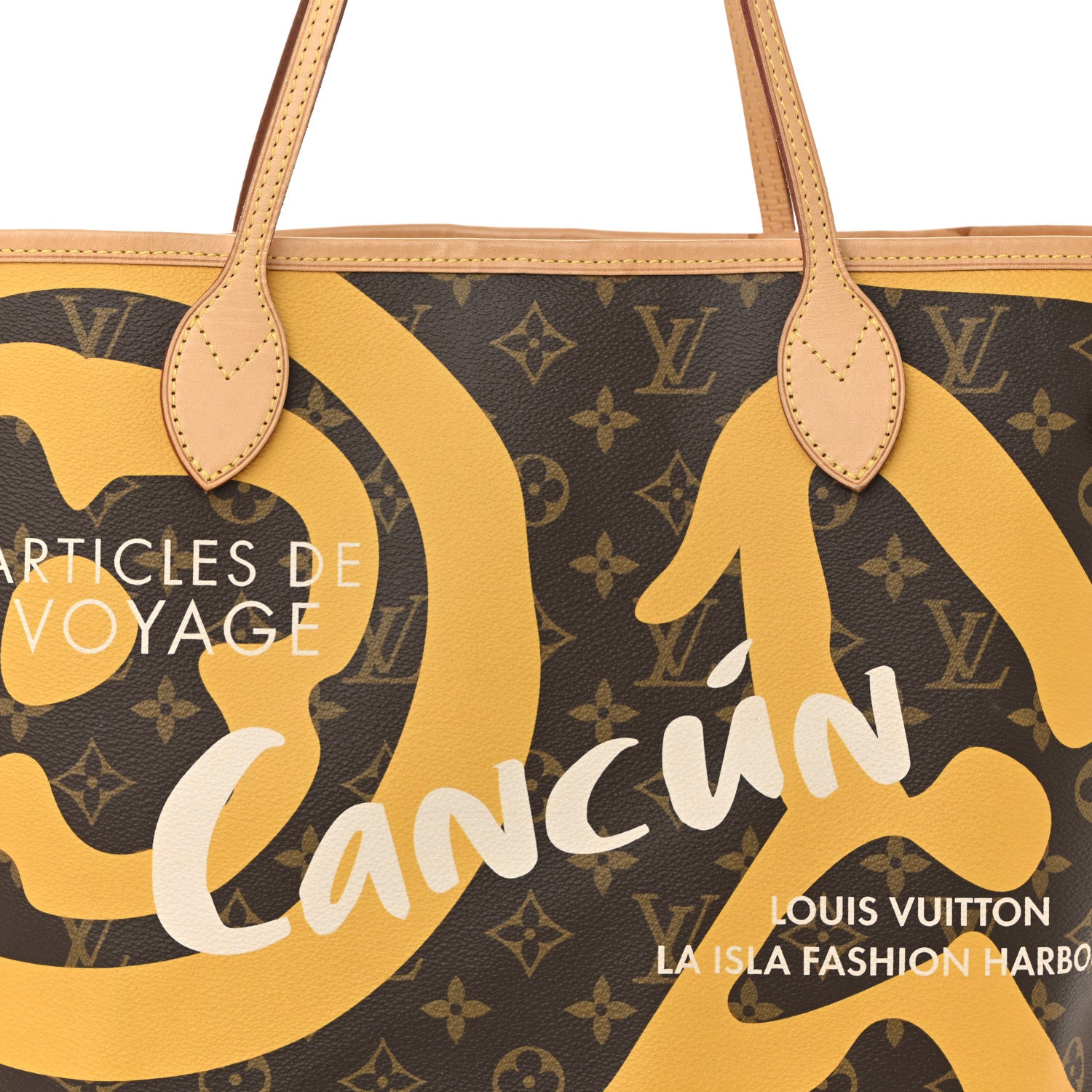 Louis Vuitton Monogram Tahitienne Cancun Neverfull MM 1770365