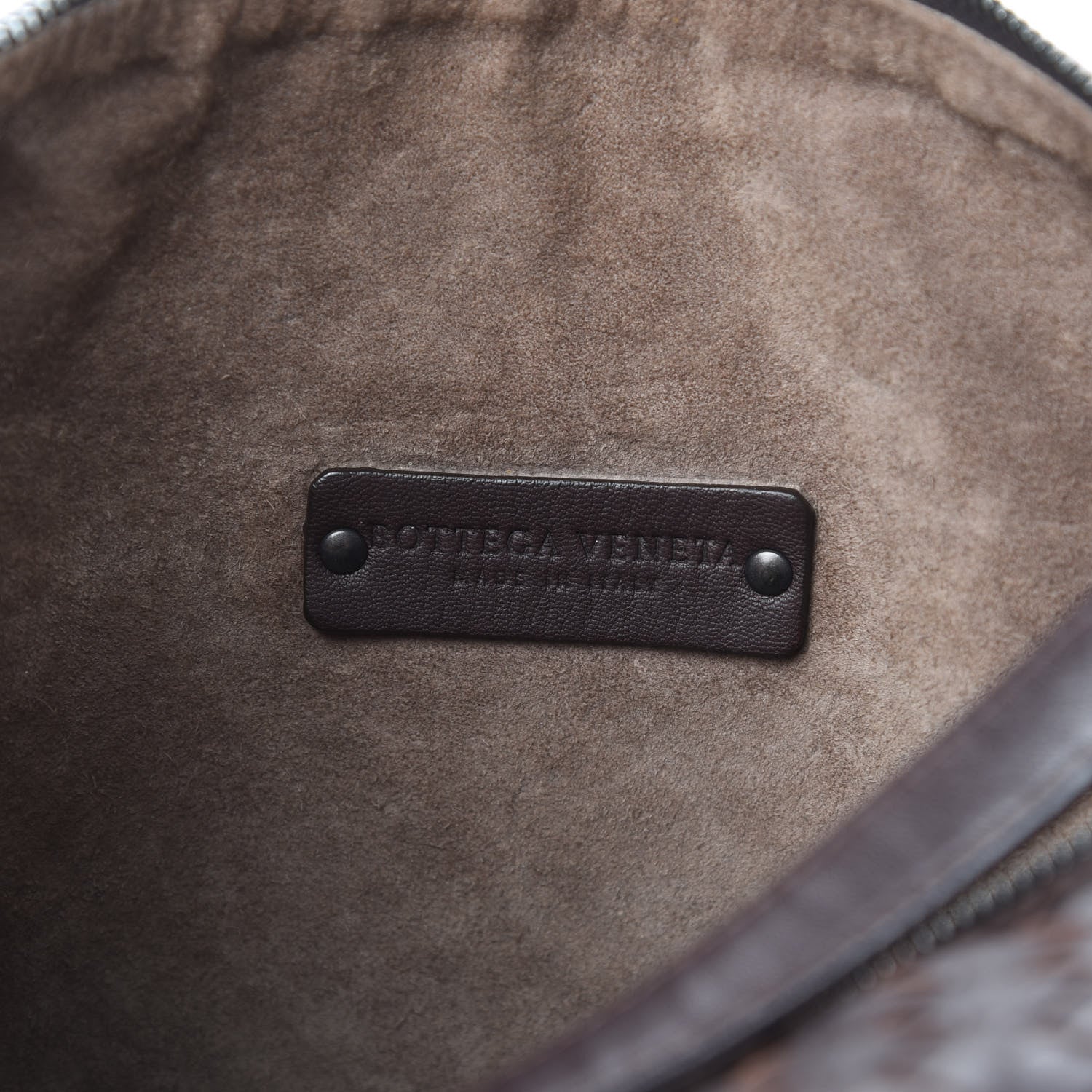 Bottega Veneta Nappa Intrecciato Small Shoulder Bag Ebano 6 of 10