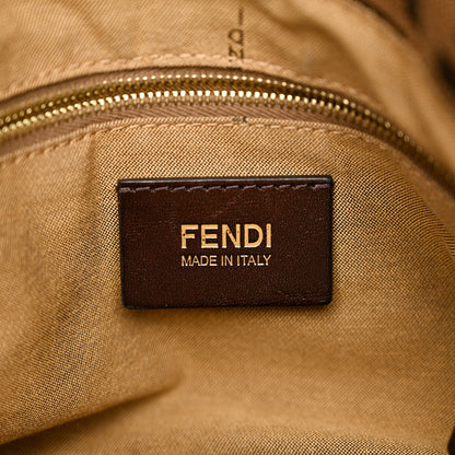 Fendi Zucca Medium Chef Shoulder Bag Tobacco 6 of 10