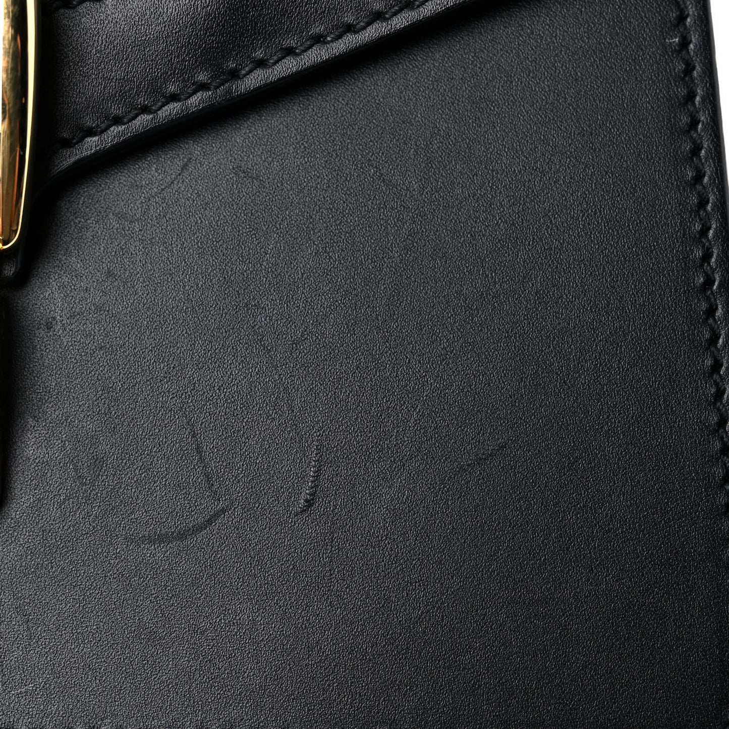 Calfskin Mini Sylvie Top Handle Bag Black