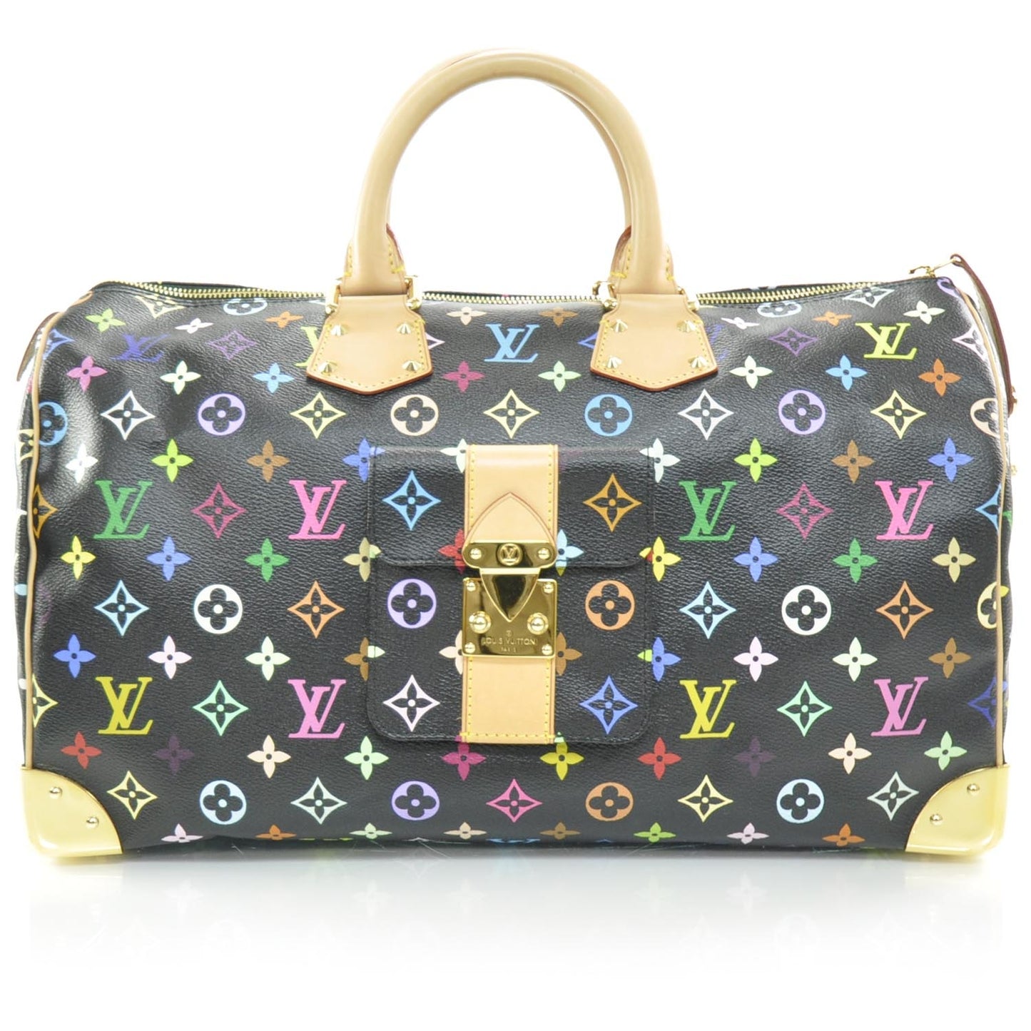 Monogram Multicolor Speedy 40 Black
