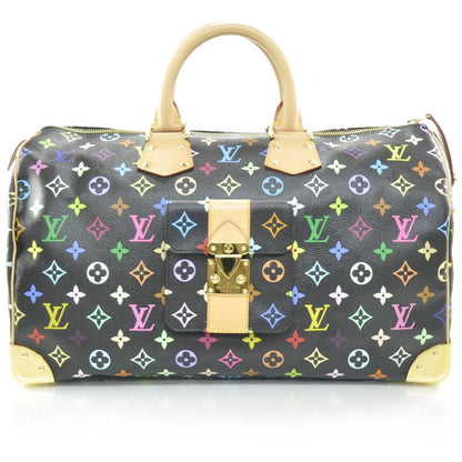 Louis Vuitton Monogram Multicolor Speedy 40 Black 1 of 11
