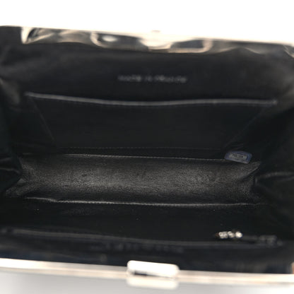 Chanel Patent Quilted Kisslock Frame Bag Black 5 of 11