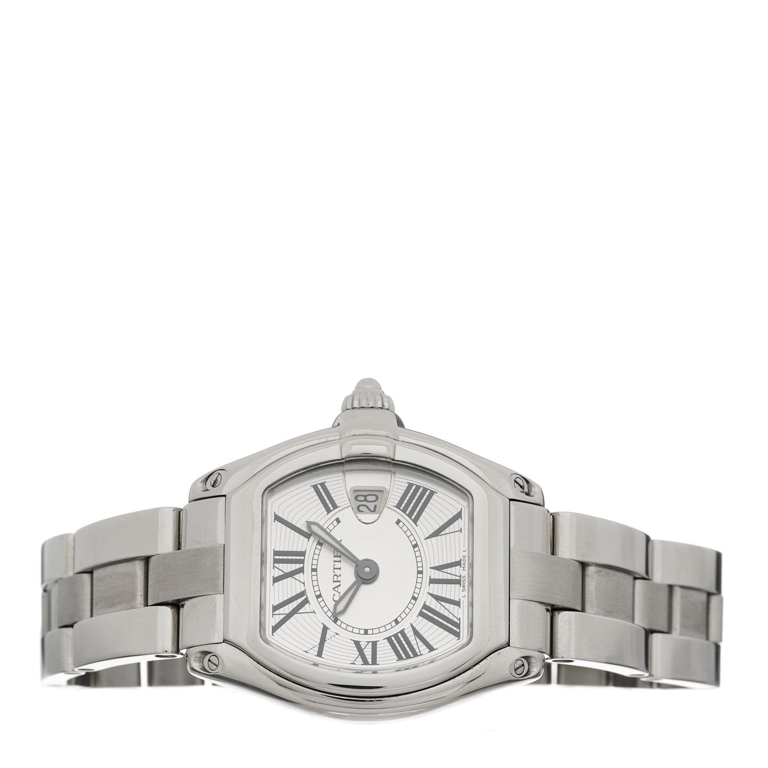 Cartier Stainless Steel 31mm Roadster Quartz Watch 2 of 4