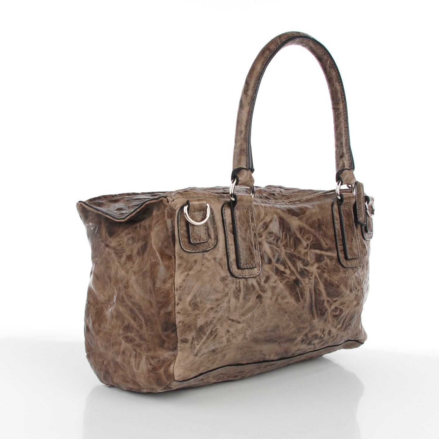 Givenchy Tumbled Sheepskin Medium Pandora Charcoal 3 of 8