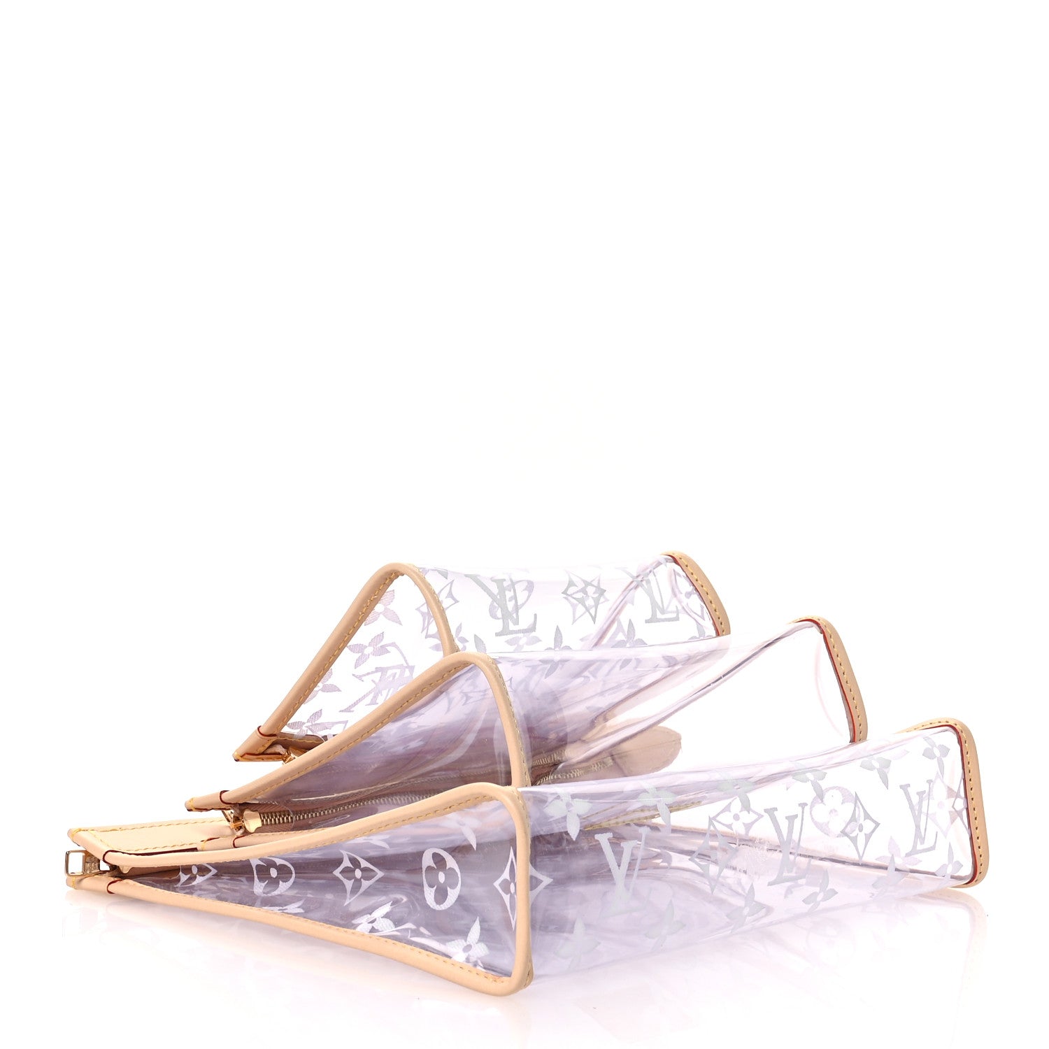 Louis Vuitton PVC Monogram Trio Poche Toilette 7 of 15