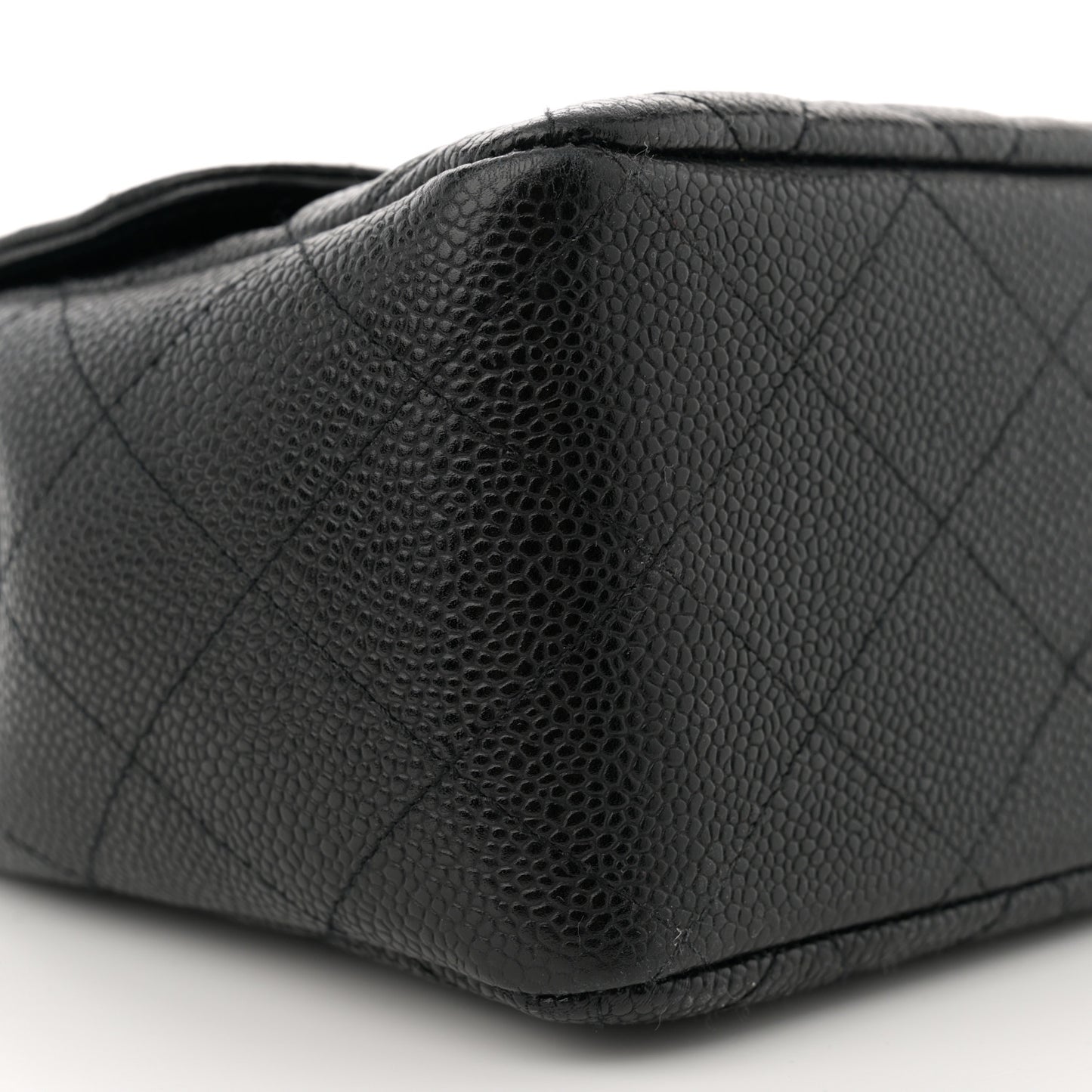 Caviar Quilted Jumbo Single Flap Black