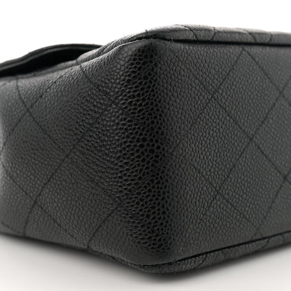 Chanel Caviar Quilted Jumbo Single Flap Black 9 of 13