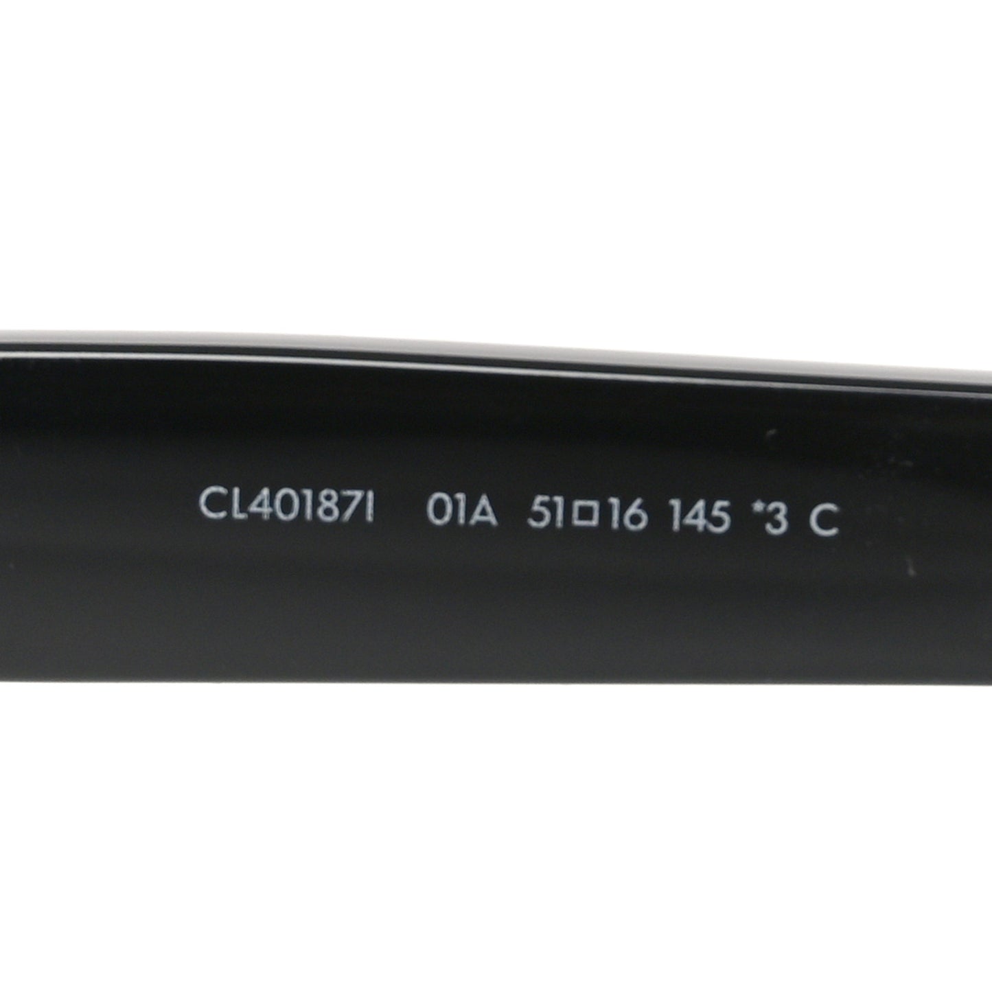 Acetate Cat Eye Sunglasses CL40187I Black