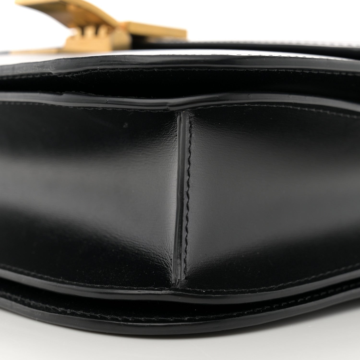 Celine Box Calfskin Medium Classic Box Flap Bag Black 10 of 13