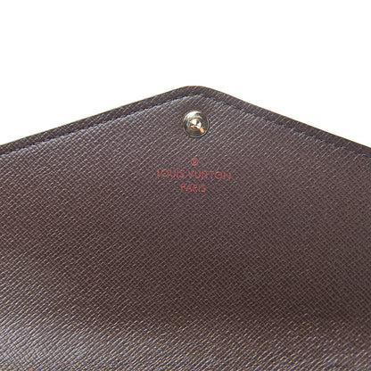 Louis Vuitton Damier Ebene Sarah Wallet NM 6 of 9