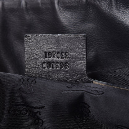 Gucci Patent Large Hysteria Tote Black 7 of 12