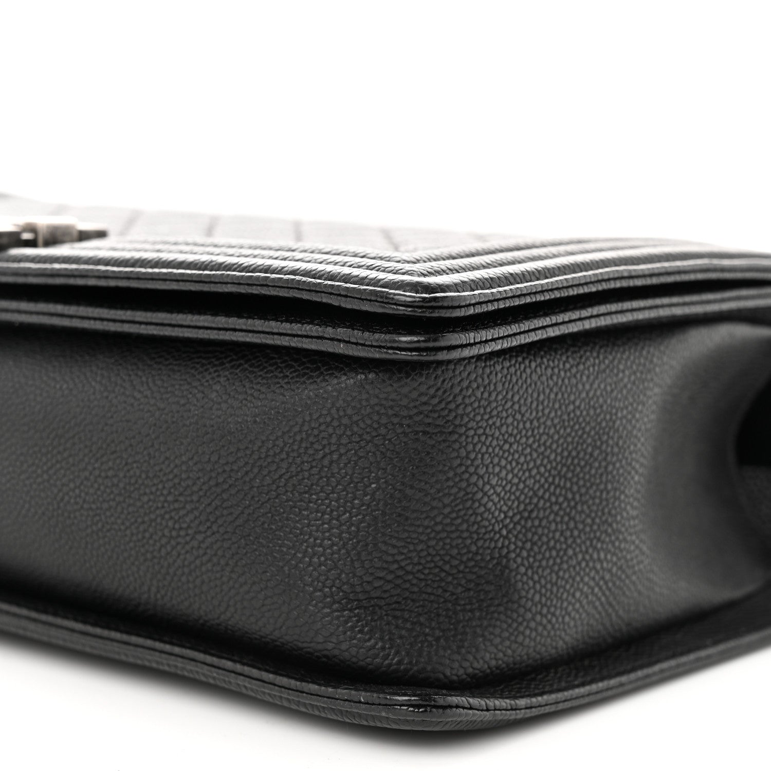 Chanel Caviar Quilted New Medium Boy Flap Black 10 of 11
