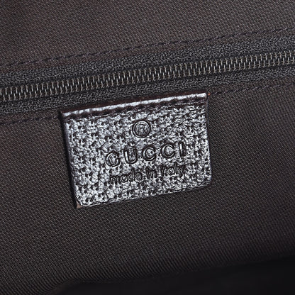 Gucci Monogram Small Princy Satchel Dark Brown 6 of 7