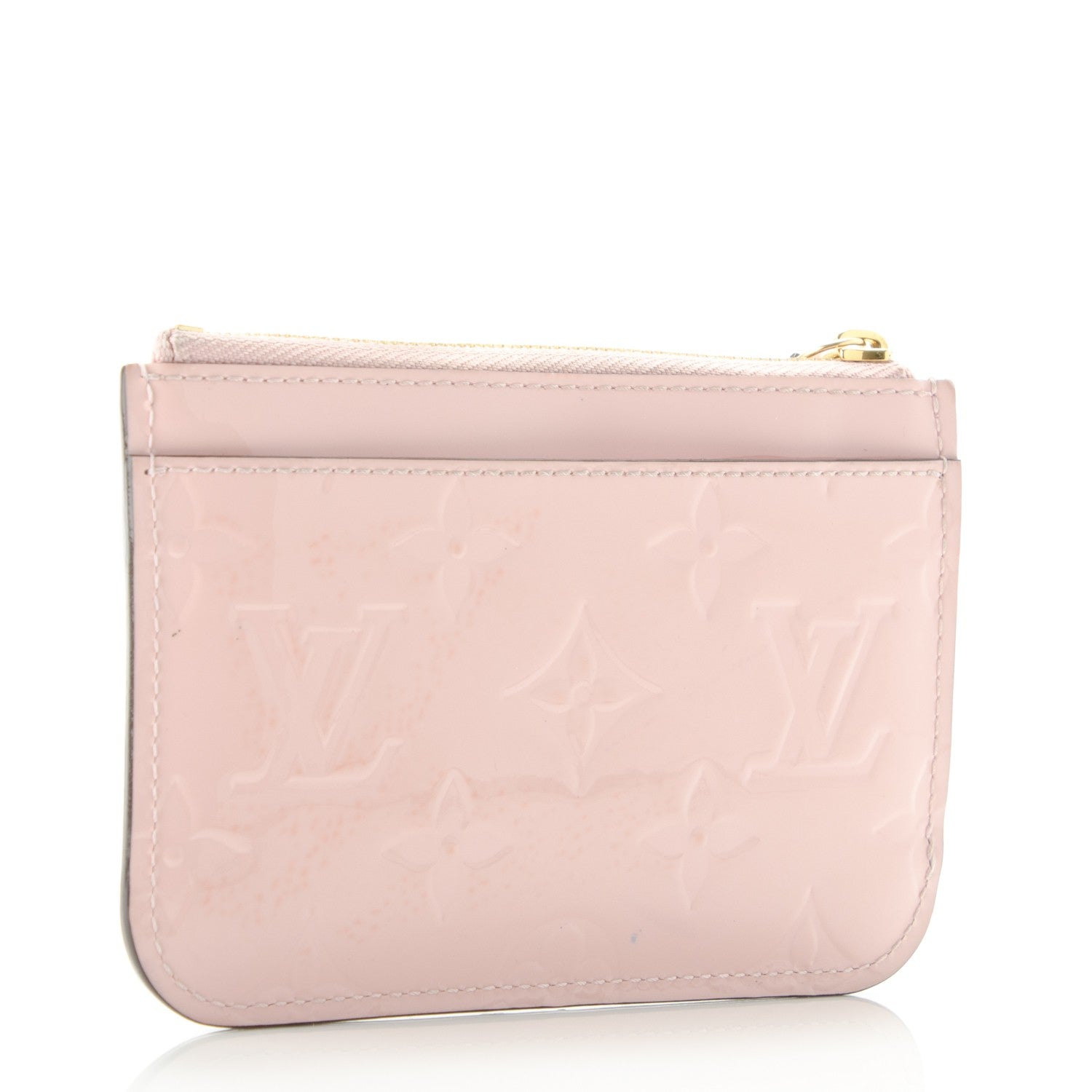 Louis Vuitton Vernis Key Pouch Rose Ballerine 3 of 7