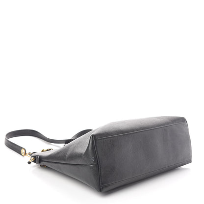 Chanel Caviar Large CC Shoulder Bag Black 4 of 10