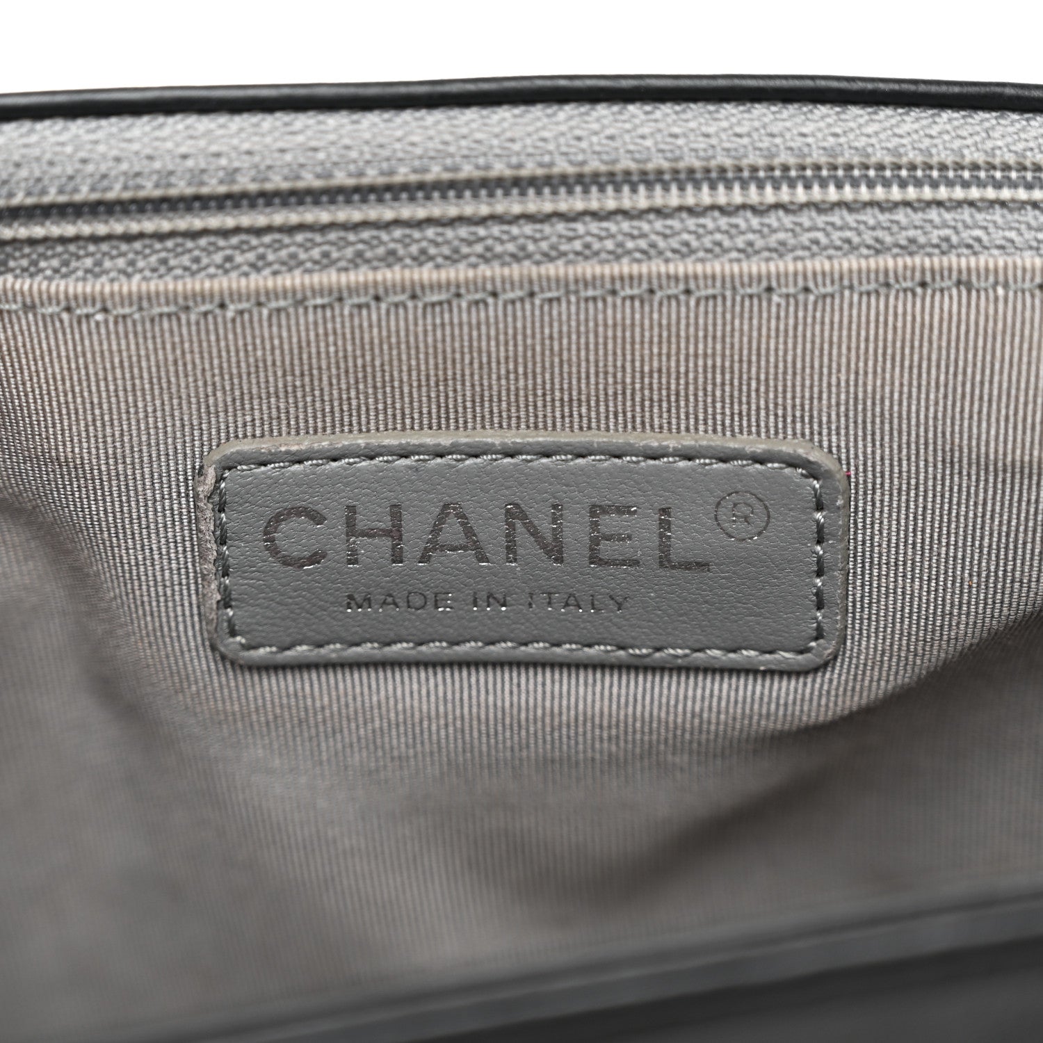 Chanel Calfskin Quilted Double Stitch New Medium Boy Flap Black 6 of 11
