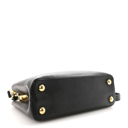 Louis Vuitton Taurillon Capucines BB Black 4 of 9