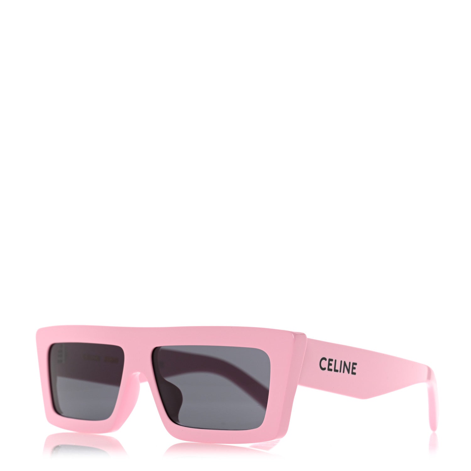 Celine Acetate Monochroms Square Sunglasses CL40214U Light Pink 1 of 6