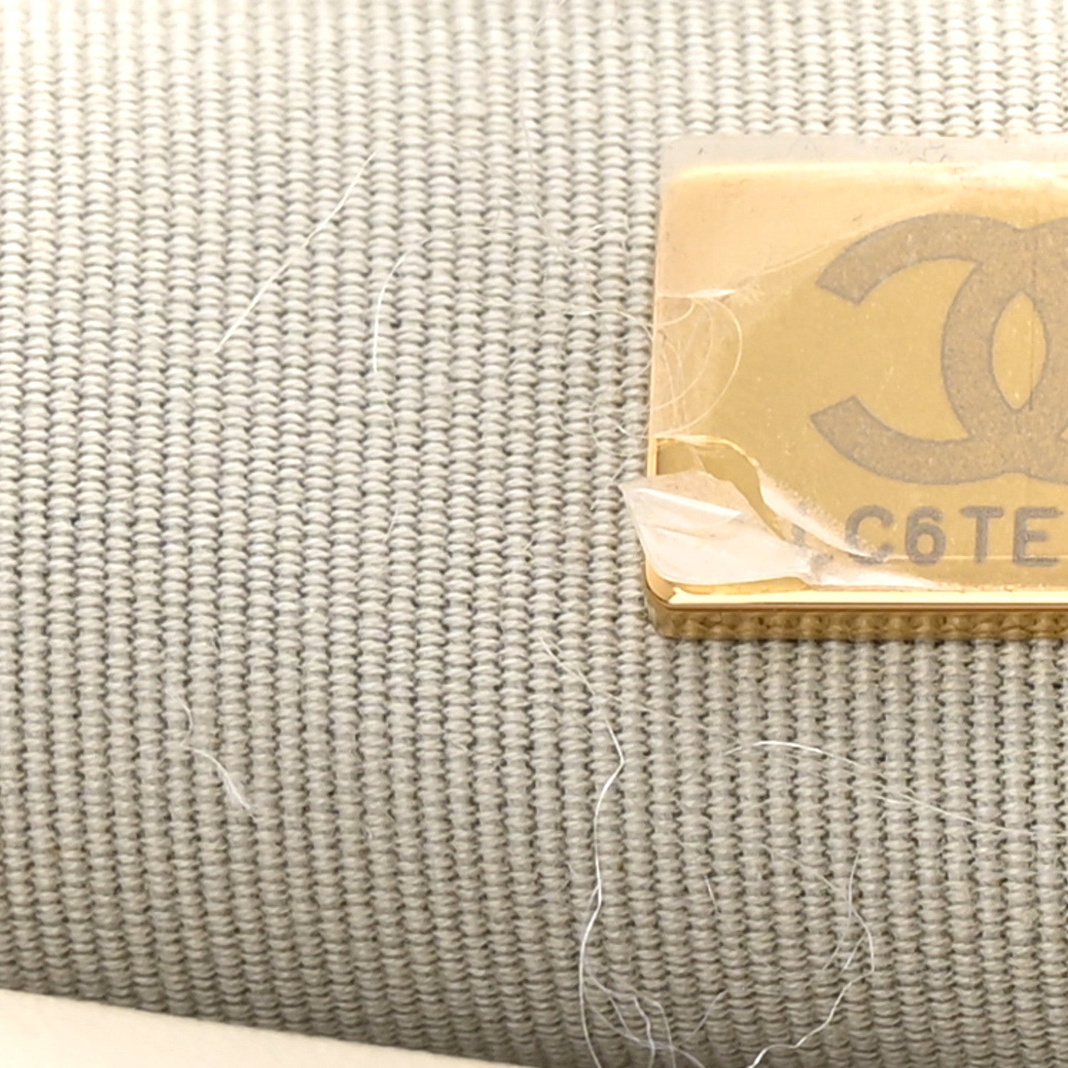 Chanel Lambskin Quilted Large Chanel 19 Flap Light Grey 7 of 12