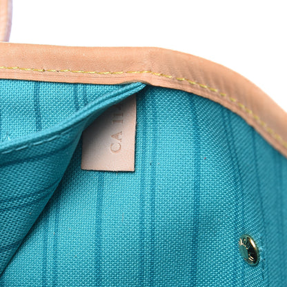 Louis Vuitton Monogram V Neverfull MM Turquoise 7 of 12