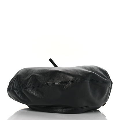 Christian Dior Lambskin D-Dream Beret 58 Black 2 of 6