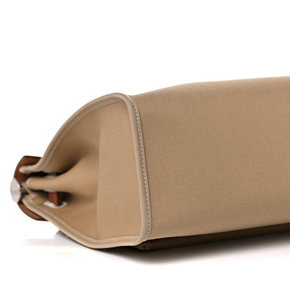 Hermes Vache Hunter Toile Herbag Zip 31 PM Trench Cuivre 9 of 12