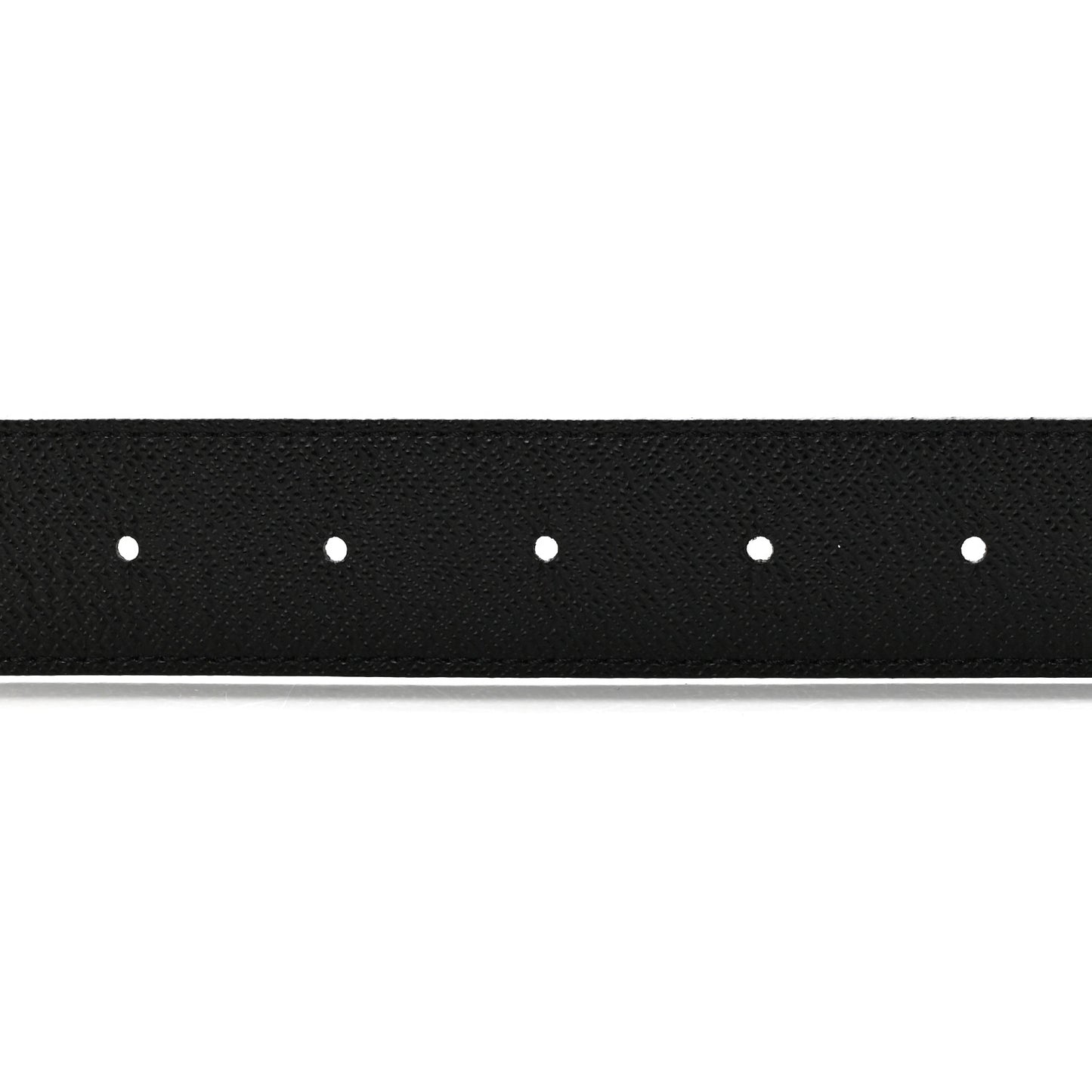 Calfskin Monogram 30mm LV Initiales Reversible Belt 85 34 Black