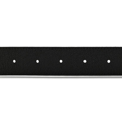 Louis Vuitton Calfskin Monogram 30mm LV Initiales Reversible Belt 85 34 Black 3 of 6