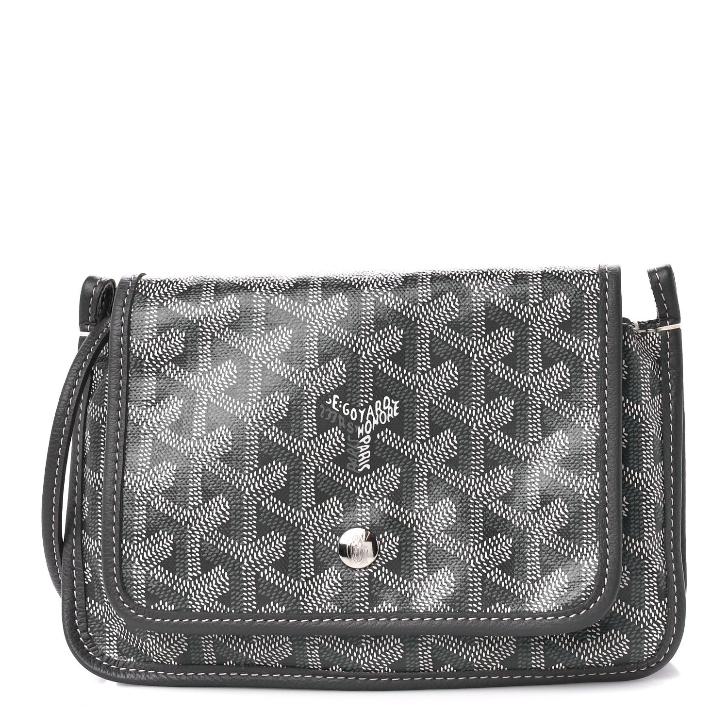 Goyard Goyardine Plumet Wallet Clutch Grey 1 of 12