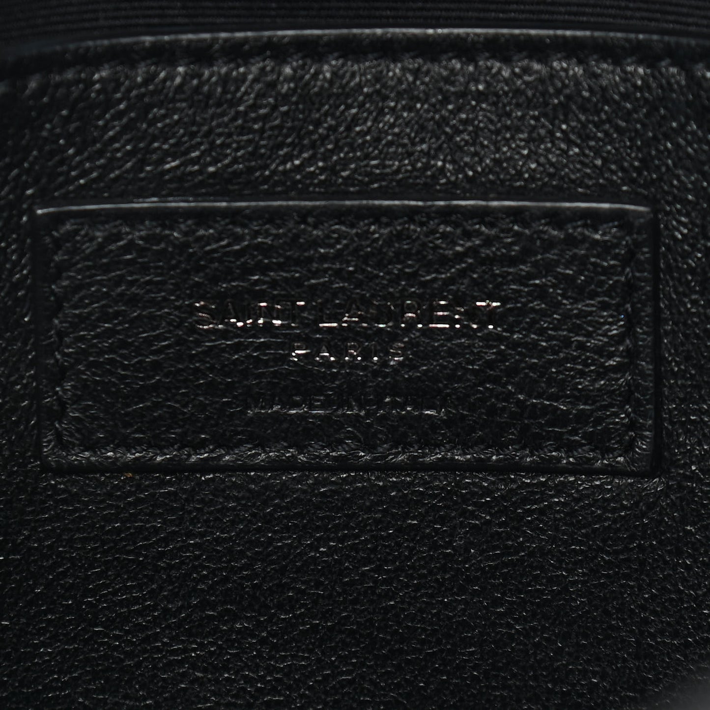 Crinkled Calfskin Matelasse Monogram Baby Niki Chain Satchel Storm