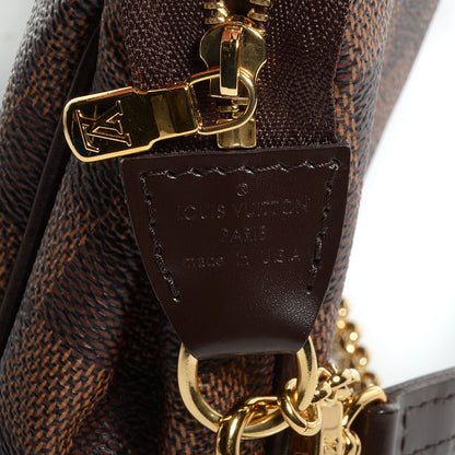 Louis Vuitton Damier Ebene Eva Clutch 7 of 8