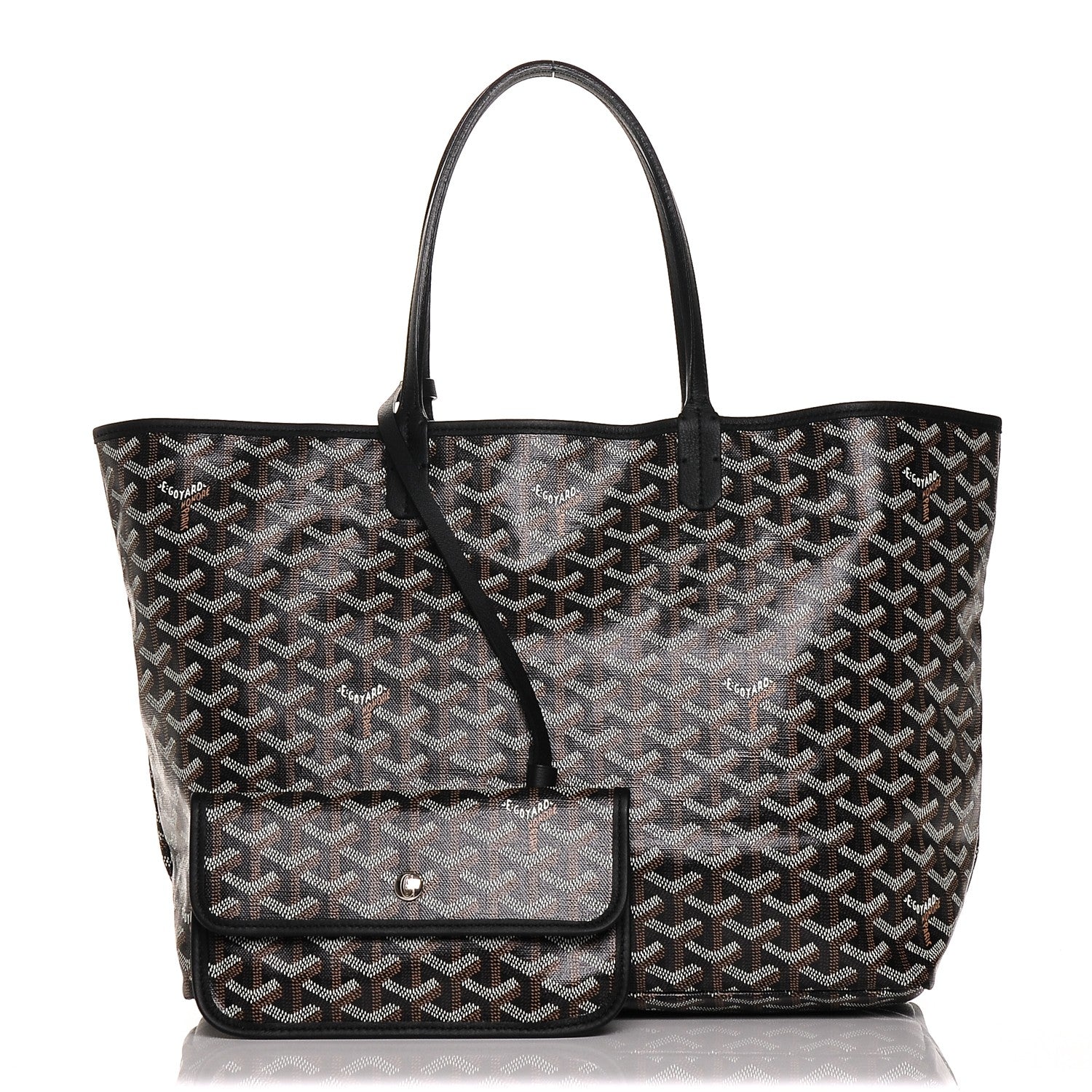Goyard Goyardine Saint Louis PM Black 1 of 6