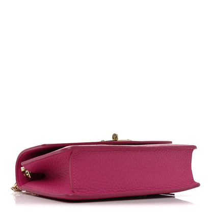 Mulberry Small Classic Grain Calfskin Small Darley Mulberry Pink 4 of 9