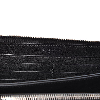 Givenchy Sugar Goatskin Pandora Zip Around Wallet Black 5 of 9