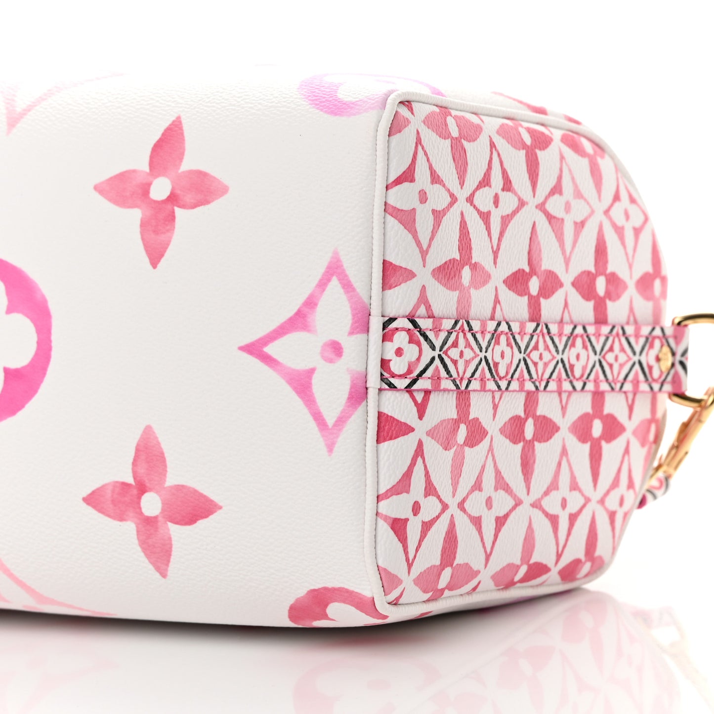 Monogram Giant By The Pool 2.0 Speedy Bandouliere 25 Rose