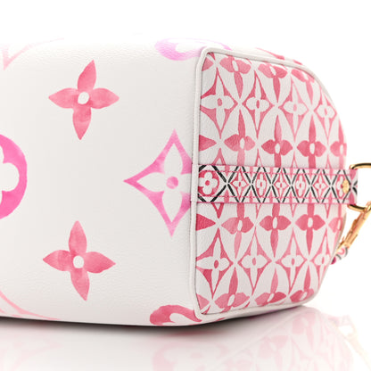 Louis Vuitton Monogram Giant By The Pool 2.0 Speedy Bandouliere 25 Rose 9 of 10