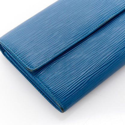 Louis Vuitton Epi Sarah Wallet Myrtille 9 of 12