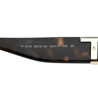 Tiffany Acetate Metal Deco T Sunglasses Brown 5 of 8