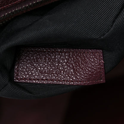 Saint Laurent Grained Calfskin Medium Cabas Rive Gauche Amaranto 7 of 29